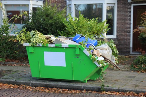 Professional furniture disposal services team